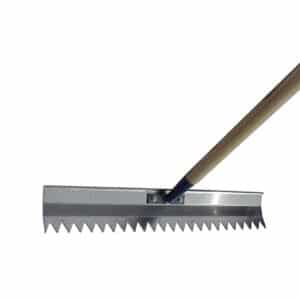 Concrete rake